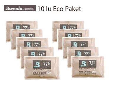 Boveda 72 60g Humidor Puro kutusu Nemlendirici 10lu Eco Paket - 1