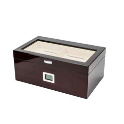 Cedar Alman Puro Kutusu Humidor Parlak Kiraz 80's - 1