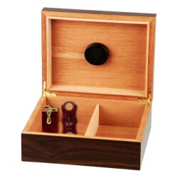 Cedar Puro Kutusu Humidor ve Çakmak Kesici Seti - 2