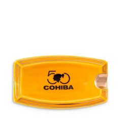 Cohiba 50.Yıl Tekli Seramik Puro Küllüğü Sarı - 2