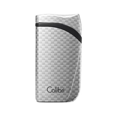 Colibri Falcon 1 Jet Alev Puro Çakmağı Karbon Silver LI310T6 - 1