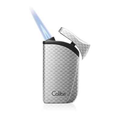 Colibri Falcon 1 Jet Alev Puro Çakmağı Karbon Silver LI310T6 - 2