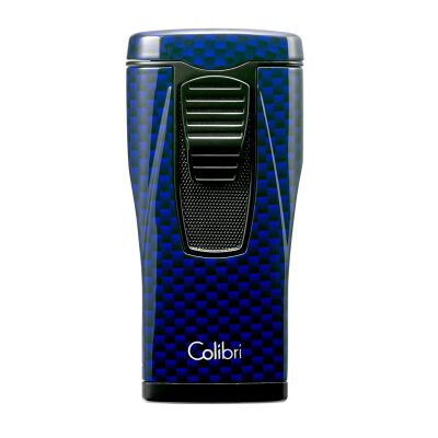 Colibri Monaco 3 Jet Alev Karbon Puro Çakmak Mavi LI880T13 - 1