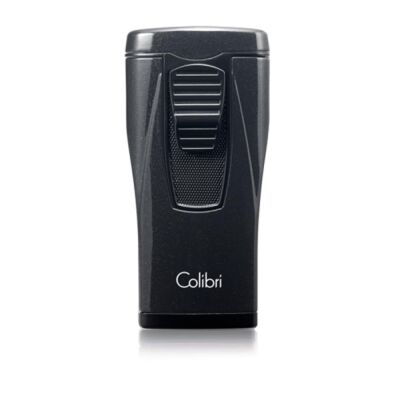 Colibri Monaco 3 Jet Alev Puro Çakmak Metalik Siyah LI880T5 - 1