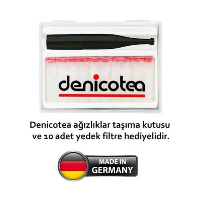 Denicotea 20228 Karbon Filtreli Ext.Slim Sig.Ağızlığı Syh(5 mm) - 2