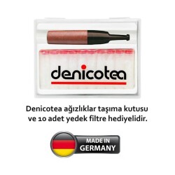 Denicotea 20243 Karbon Filtreli Ahşap Sig. Ağızlığı Kahve - 2