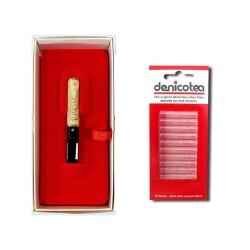 Denicotea Nice 25100 Karbon Filtreli 9mm Lüks Sig.Ağızlığı Sandalwood - 2