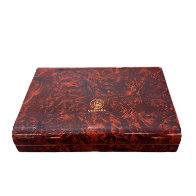 Guevara Ceviz Kaplama Puro Kutusu Humidor 8's - 1