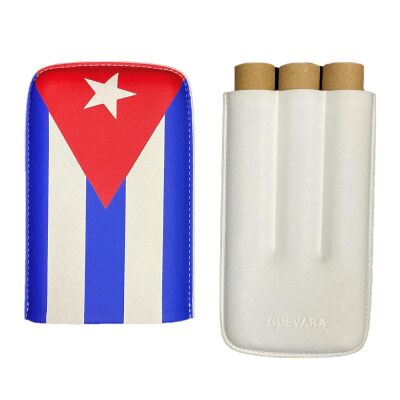 Guevara Cuban Flag Deri Puro Kılıfı 3lü Beyaz (60Ring) - 2