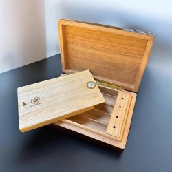 Guevara Sedir Mini Puro Kutusu Humidor Kahve 4s - 3