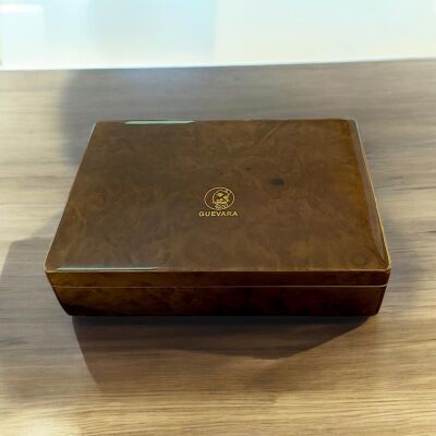 Guevara Sedir Mini Puro Kutusu Humidor Kahve 4s - 4