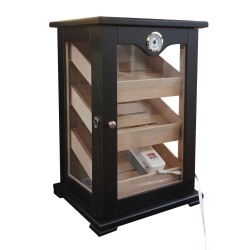 HC Elektronik Nemlendiricili Gastro Humidor Kabinet Siyah 120's - 1