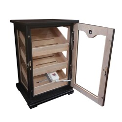 HC Elektronik Nemlendiricili Gastro Humidor Kabinet Siyah 120's - 2