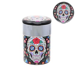 La Catrina Led Işıklı Araç Araba Küllüğü Siyah 9cm - 1