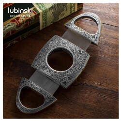 Lubinski Damascus Desen Puro Kesici Silver 60ring - 2