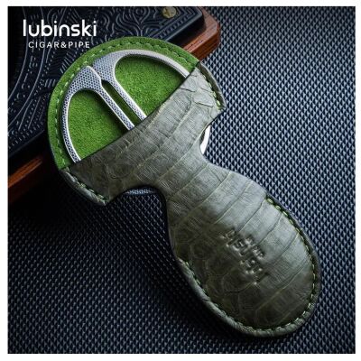 Lubinski Grid Puro Makası Deri Yeşil Kılıflı (56Ring) - 2