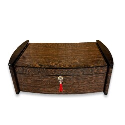 Lubinski İtaly Catamaran Humidor Puro Kutusu Ironwood 100's - 1