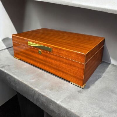 Lubinski İtaly Grande Humidor Puro Kutusu Sapelli 150's - 2