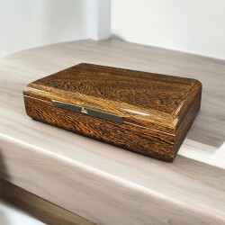 Lubinski İtaly Lucido Humidor Puro Kutusu Ironwood 125's - 2