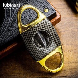 Lubinski Karbon Desen Metal V Puro Kesici Gold 60 Ring - 2