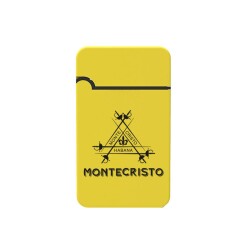 MonteCristo Plastik Jet Alev Delicili Puro Çakmağı Sarı - 1