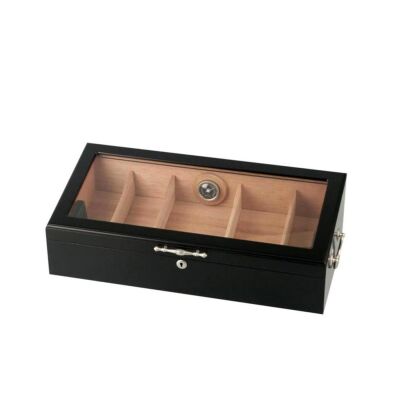 Passatore Alman Gastro Puro Kutusu Humidor Siyah 150's - 1