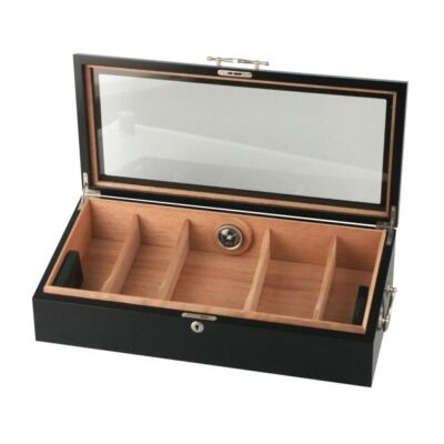 Passatore Alman Gastro Puro Kutusu Humidor Siyah 150's - 2