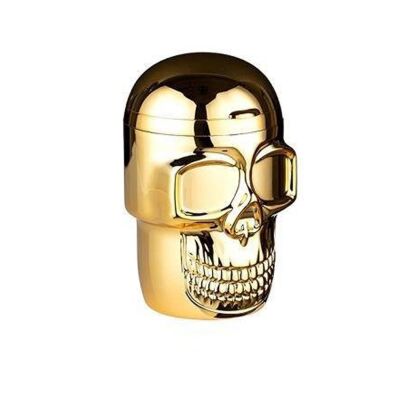 Pop Skull Led Işıklı Araç Araba Küllüğü Gold 9cm - 1