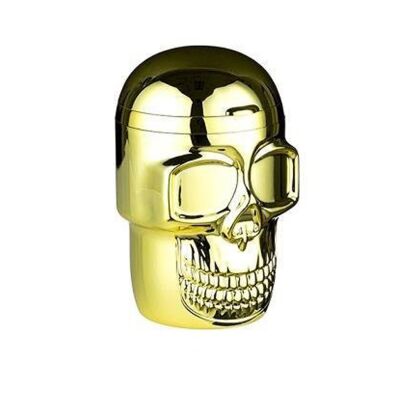 Pop Skull Led Işıklı Araç Araba Küllüğü Sarı 9cm - 1