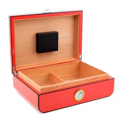 Racing Edition Kardon Dizayn Humidor Puro Kutusu Kırmızı 40's - 4