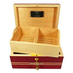 Romeo Juliet İspanyol Sedir Kırmızı Lake Humidor Puro Kutusu 50's - 2