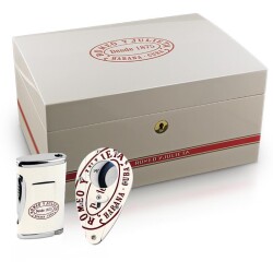 Romeo Y Julieta Humidor Puro Çakmağı ve Kesici Seti - 1