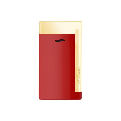 S.T. Dupont Slim 7 Çakmak 027774 Bordo/Gold - 1