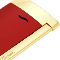 S.T. Dupont Slim 7 Çakmak 027774 Bordo/Gold - 3