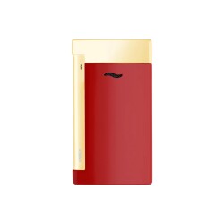 S.T. Dupont Slim 7 Çakmak 027774 Bordo/Gold - 4