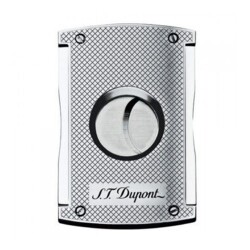 St.Dupont Puro Kesici S-Cut Krom Grid Kare Desen 03257 - 3