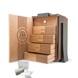 Trinidad 50.Yıl Elektronik Nemlendiricili Humidor Ceviz Lake 400s - 2