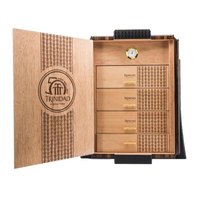 Trinidad 50.Yıl Elektronik Nemlendiricili Humidor Ceviz Lake 400s - 4