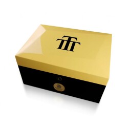 Trinidad İspanyol Sedir Sarı Humidor Puro Kutusu 50's - 1