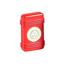 VW Cover T5 Logolu Mum Alev Çakmak Kırmızı - 1