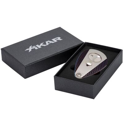 Xikar Xi3 Karbon Fiber Siyah Puro Kesici Silver Bıçaklı - 3